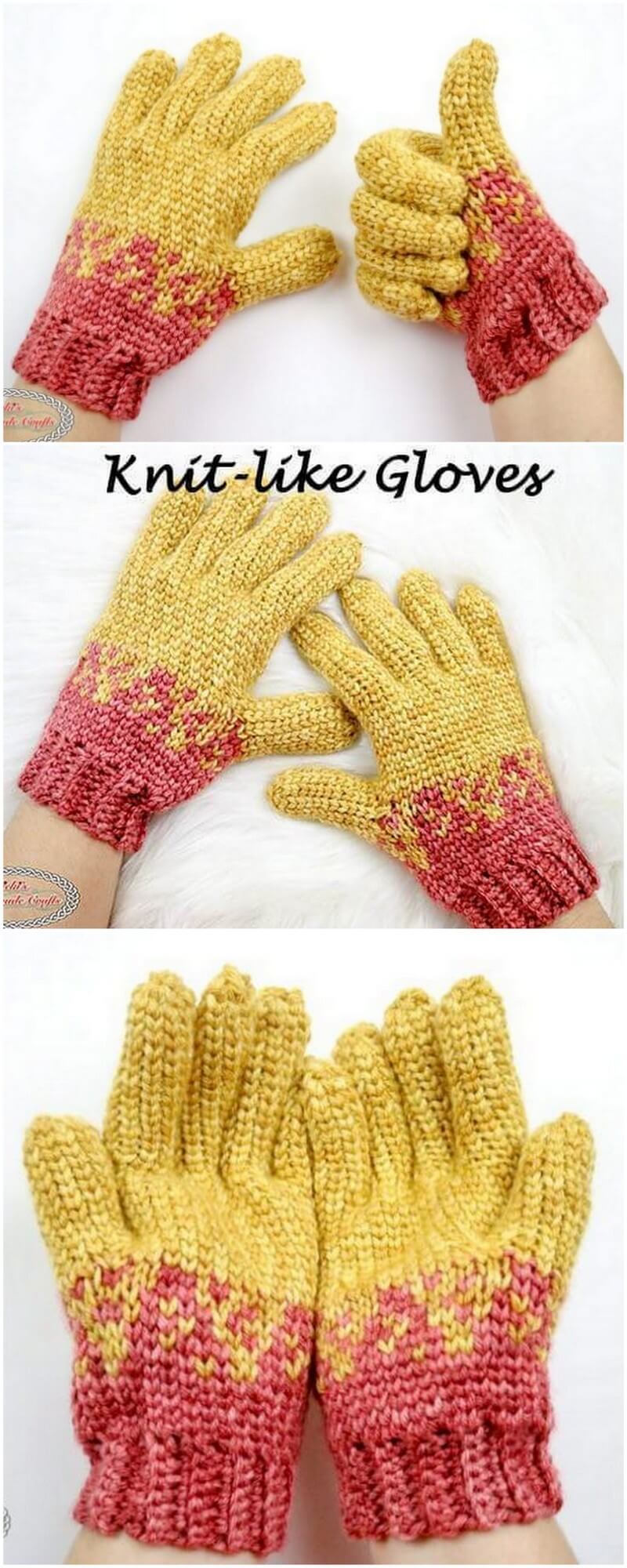 Crochet Gloves Pattern (40)
