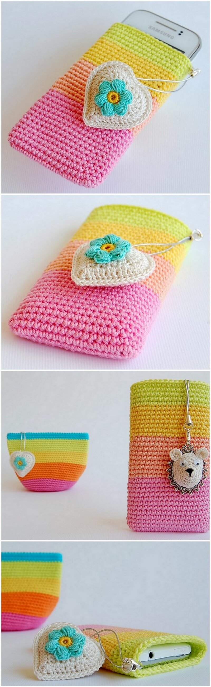 Crochet Mobile Cover Pattern (16)