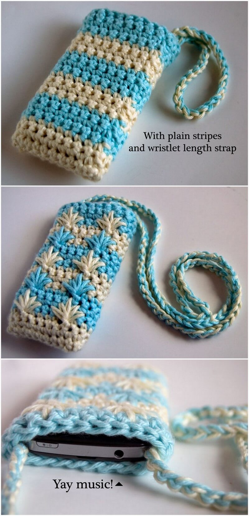 Crochet Mobile Cover Pattern (24)