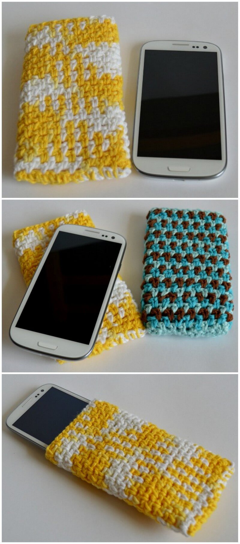 Crochet Mobile Cover Pattern (26)