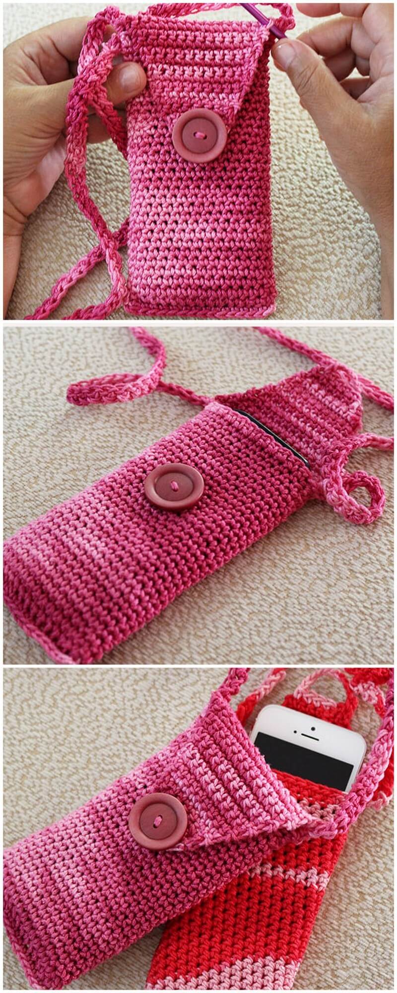 Crochet Mobile Cover Pattern (34)