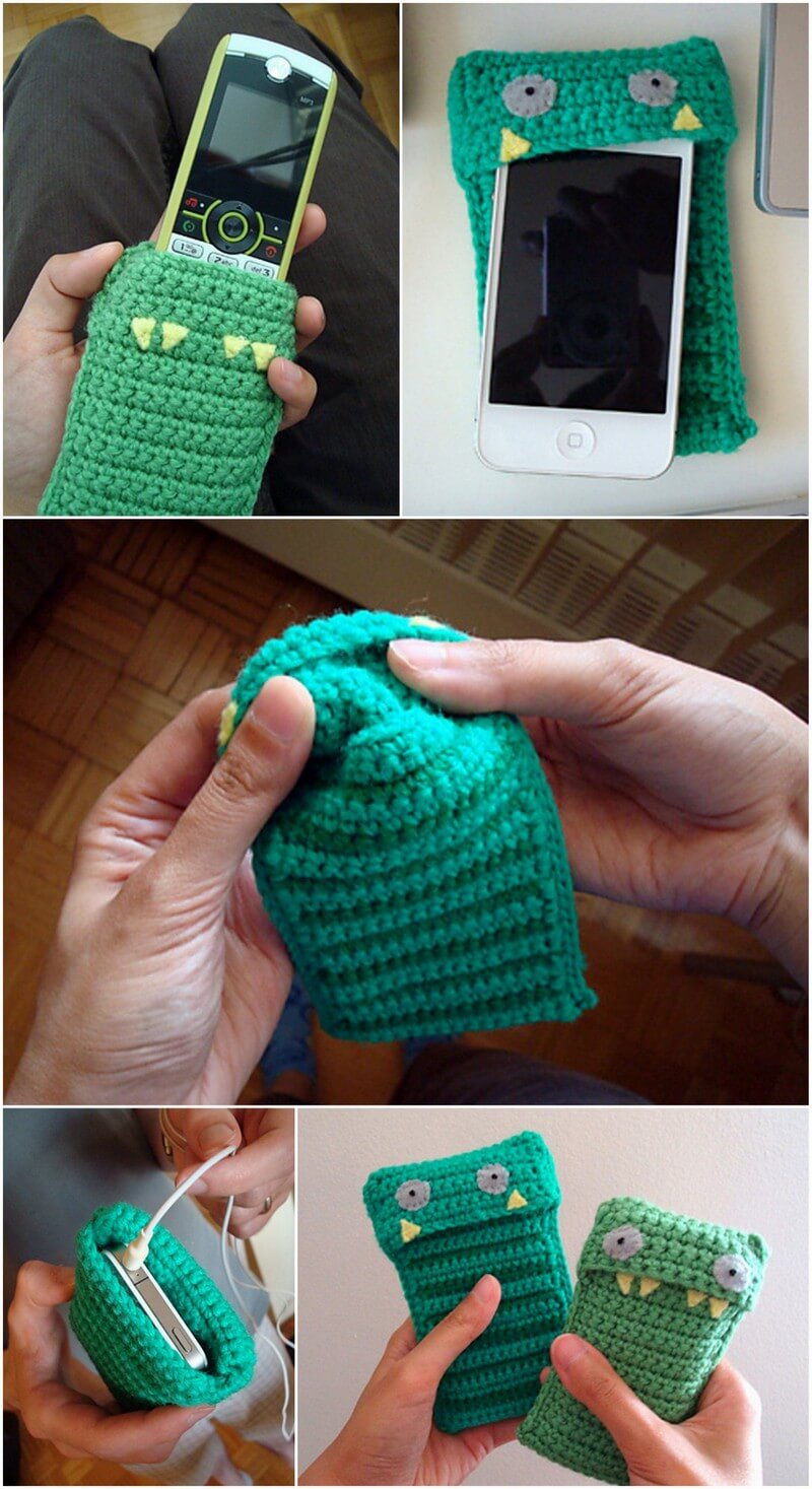 Crochet Mobile Cover Pattern (37)