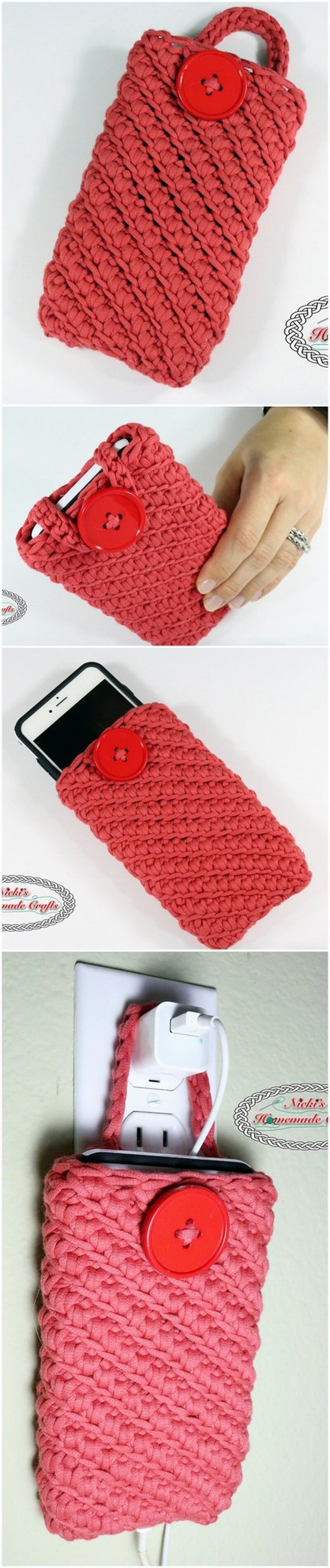 Crochet Mobile Cover Pattern (42)