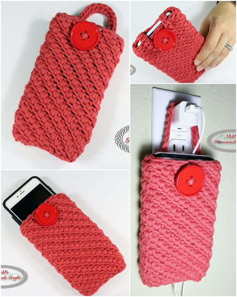 Crochet Mobile Cover Pattern (43)