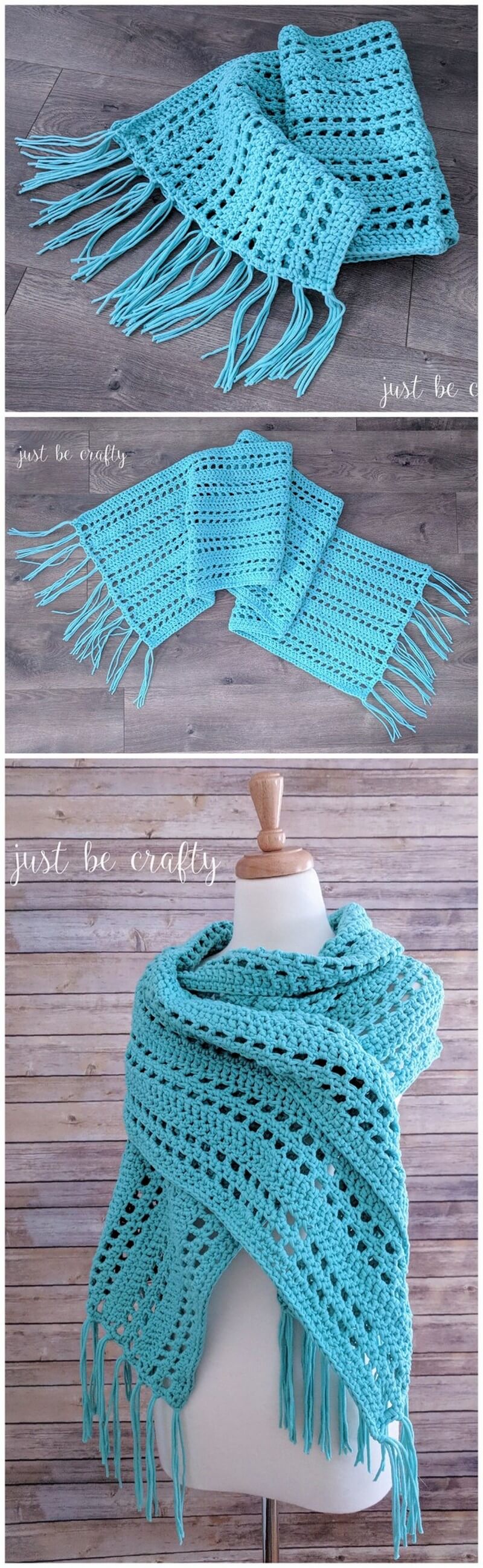 Crochet Shawl Pattern (50)