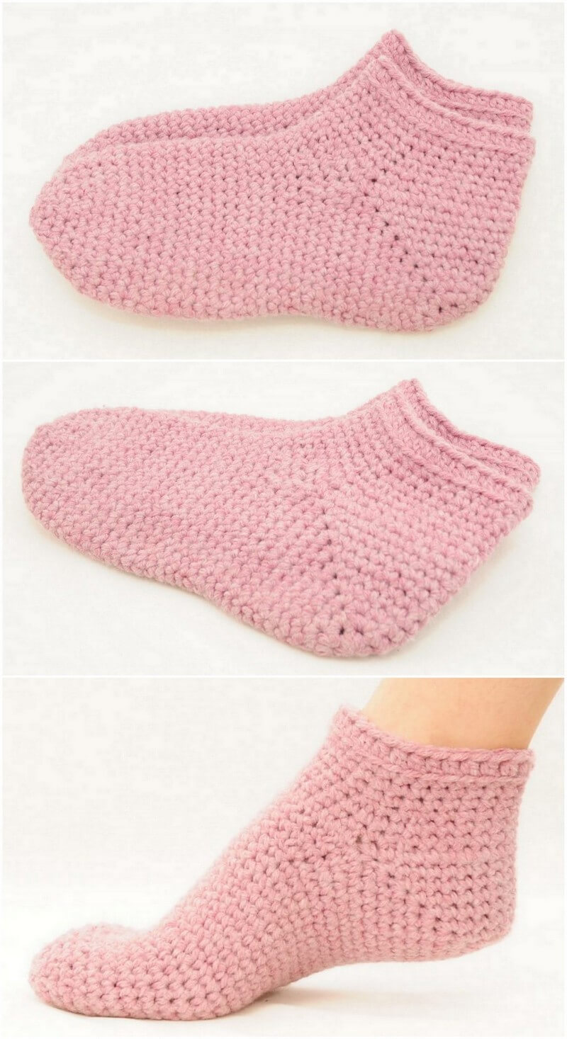 Crochet Slipper Pattern (3)
