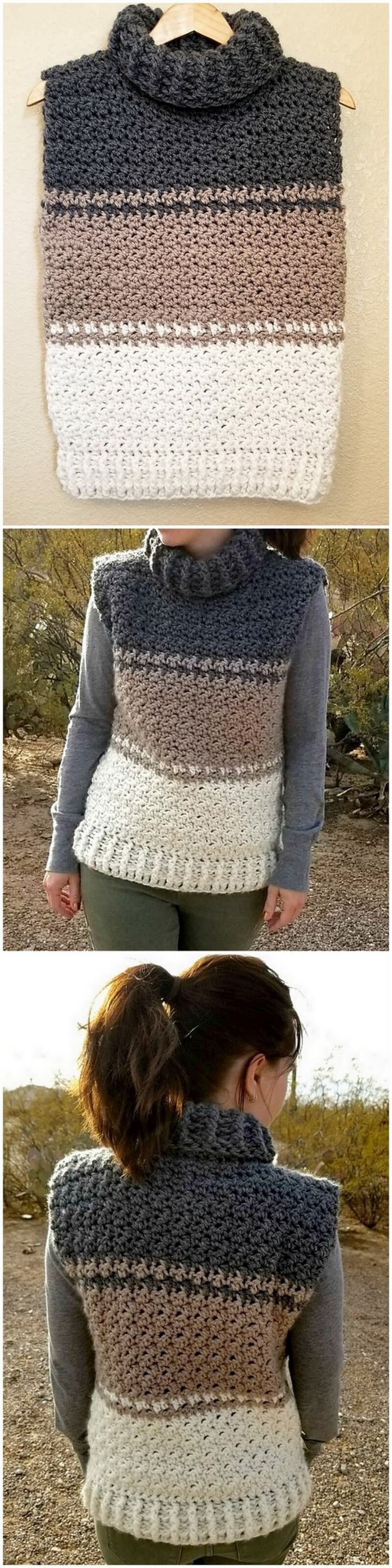 Crochet Sweater Pattern (1)