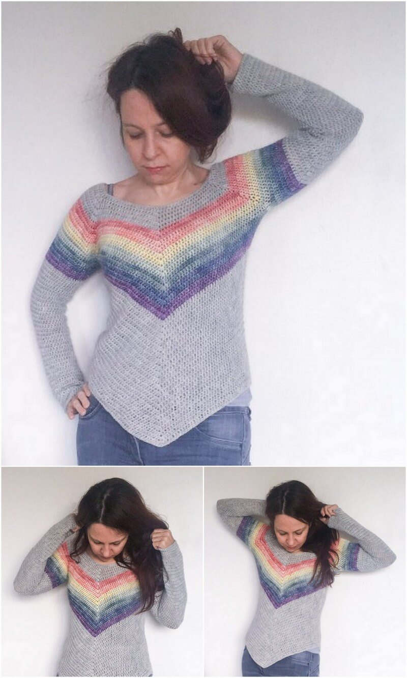 Crochet Sweater Pattern (23)