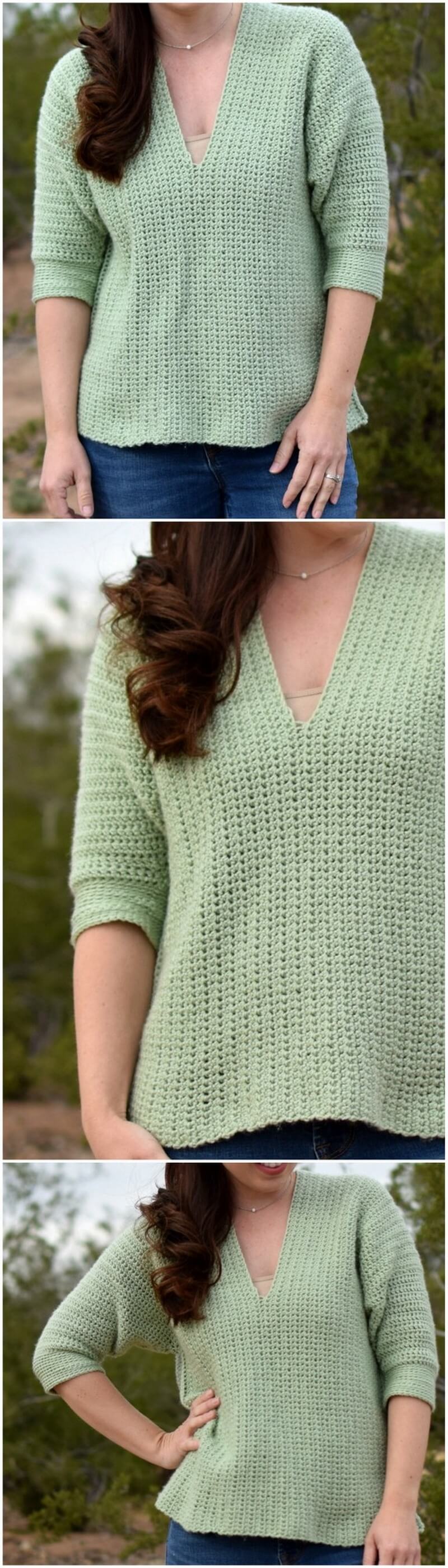 Crochet Sweater Pattern (29)