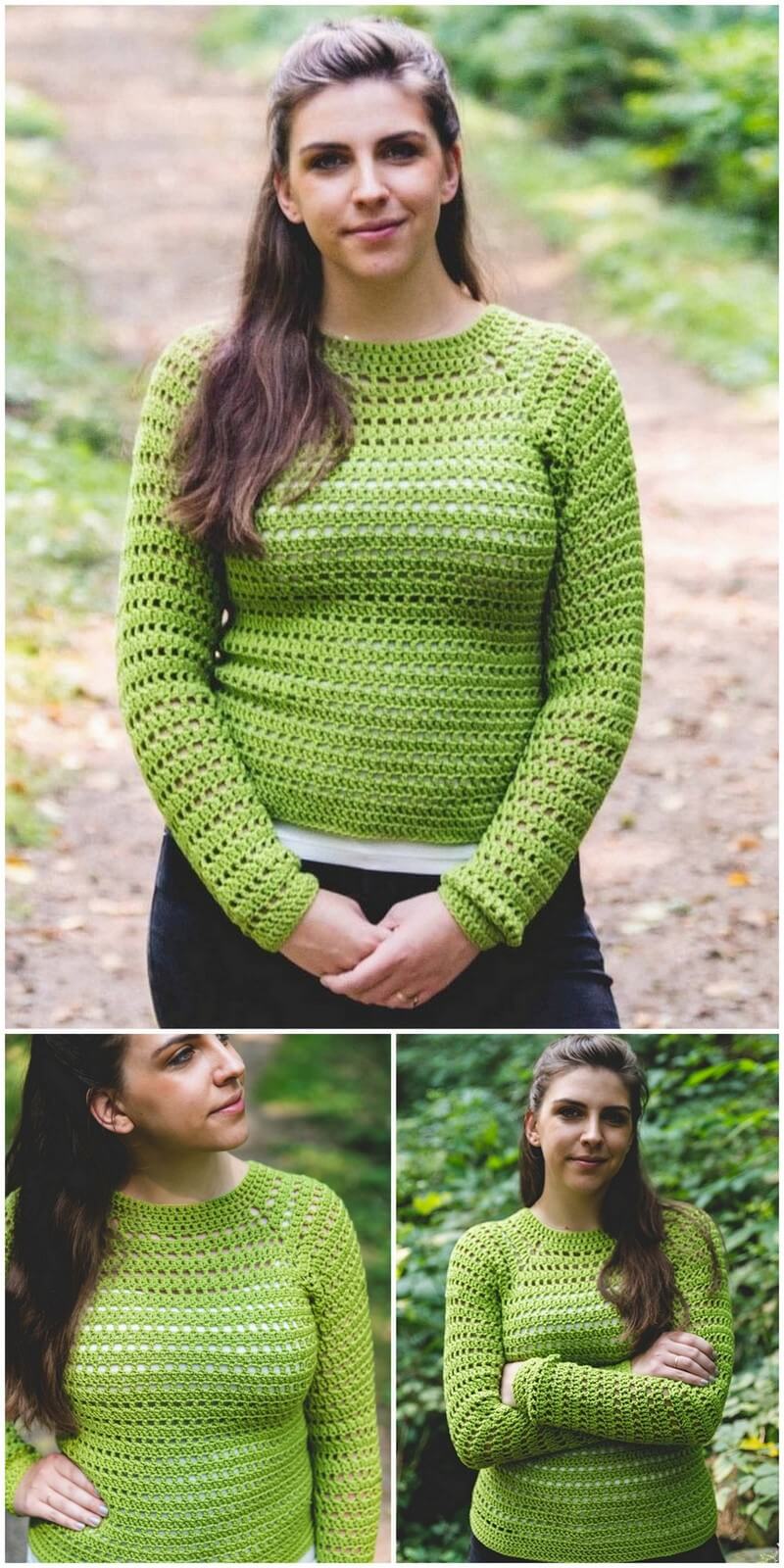 Crochet Sweater Pattern (9)