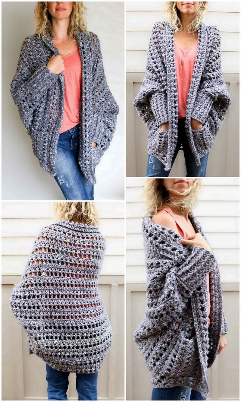 Easy Crochet Sweater Patterns for Beginners | Easy Crochet Ideas